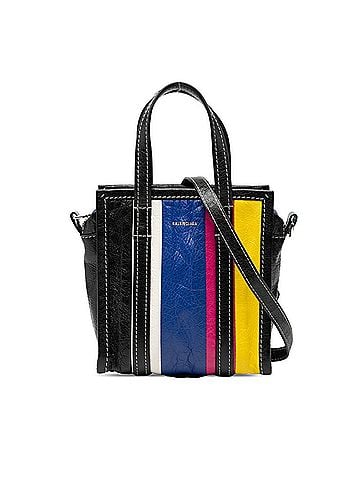 Balenciaga Balenciaga Bazaar Shopper XXS Handbag/Shoulder Bag, 2-Way, 513988, Multicolor Leather, Women's (view 1)