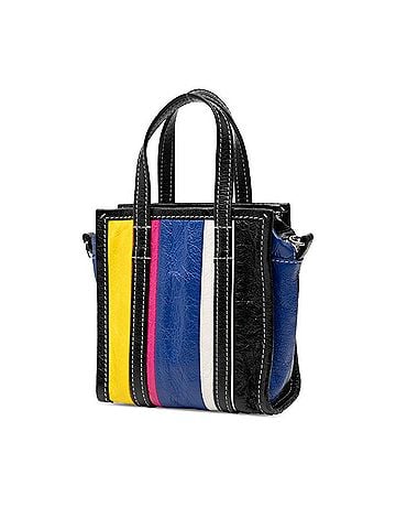 Balenciaga Balenciaga Bazaar Shopper XXS Handbag/Shoulder Bag, 2-Way, 513988, Multicolor Leather, Women's (view 2)
