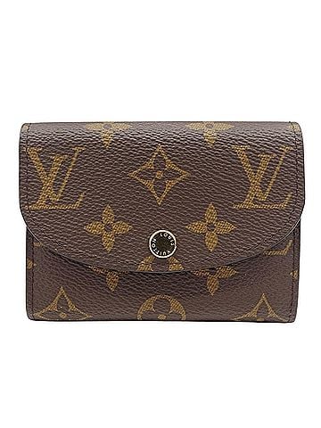 Louis Vuitton Louis Vuitton Women's Monogram Canvas Wallet, Porte Monnaie Rosalie, Rose Ballerine, Brown, M62361. (view 1)