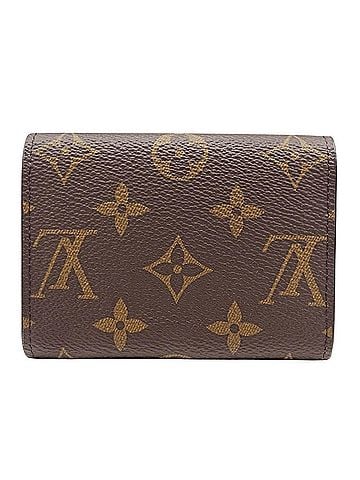 Louis Vuitton Louis Vuitton Women's Monogram Canvas Wallet, Porte Monnaie Rosalie, Rose Ballerine, Brown, M62361. (view 2)