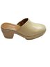 ALOHAS Multi Color White Ivory Tan Brown Yellow Heels Size 8 - photo 4