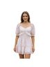 Trixxi 100% Polyester Floral White Pink Casual Dress Size S - photo 1