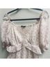 Trixxi 100% Polyester Floral White Pink Casual Dress Size S - photo 4