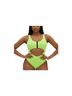 Bebe Green One Piece Swimsuit Size S - photo 4