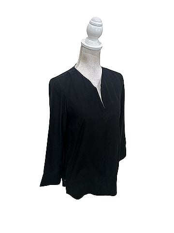 Lafayette 148 New York Long Sleeve Blouse (view 2)