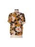 Maeve 100% Polyester Floral Multi Color Short Sleeve Blouse Size 0 - photo 2