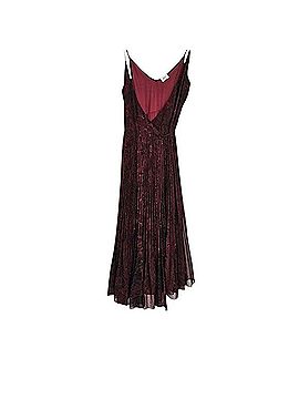 Wilfred Beaune Pleated Wrap Midi Dress Cocktail Dress (view 2)