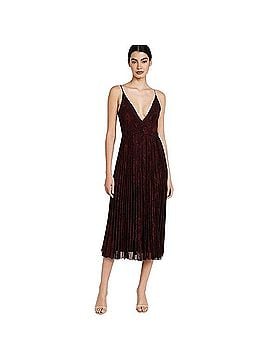 Wilfred Beaune Pleated Wrap Midi Dress Cocktail Dress (view 1)