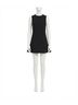 Alexander McQueen Black Tailored Mini Dress Size 4 - photo 1