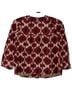 MICHAEL Michael Kors 100% Linen Print Red Tan Jacket Size S (petite) - photo 2
