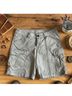 Baby Sonoma Tan Multi Color Cargo Shorts Size 4 - photo 3