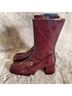 Miista Burgundy Boots Size 11 - photo 10