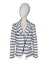 Veronica Beard Stripes White Blue Blazer Size 6 - photo 1