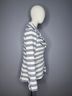 Veronica Beard Stripes White Blue Blazer Size 6 - photo 6