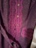 Bisou Bisou Burgundy Coat Size 8 - photo 4