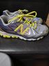 New Balance Gray Yellow Sneakers Size 7 1/2 - photo 4