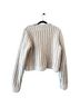 Paris Atelier & Other Stories Stripes Gold Pink Ivory Pullover Sweater Size XS - photo 2