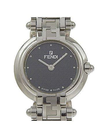 Fendi Fendi Olologi Women's Watch, 750L Stainless Steel, Quartz Movement, Analog Display, Black Dial (view 1)