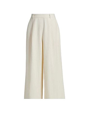 Toccin Hailey Pleated Wide-Leg High-Waisted Trouser Pants Dress Pants (view 1)