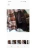 Levi's 71% Polyester 14% Acrylic 11% Wool 4% Other 100% Polyester Plaid Brown White Coat Size M - photo 6
