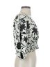 Zara Floral Black White 3/4 Sleeve Blouse Size S - photo 3