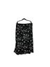 Max Studio 100% Polyester Floral Black Casual Skirt Size 3X - photo 2