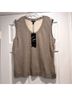 Escada Color Block Tan Ivory Sweater Vest Size XL - photo 12