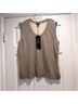 Escada Color Block Tan Ivory Sweater Vest Size XL - photo 15