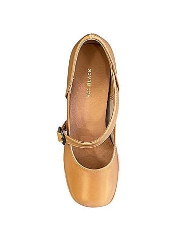All Black Women's Angle Jane Pump (view 2)
