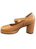 All Black Brown Women's Angle Jane Pump Size EU 38 - photo 3