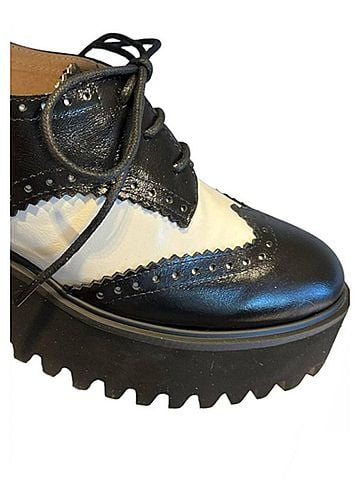 All Black Women's Spectator 23 Mules (view 2)
