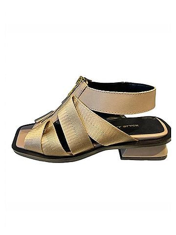 All Black Women's Zippy Lady Sandals (view 2)