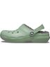 Crocs Green Unisex Classic Lined Clog Size 7 - photo 3