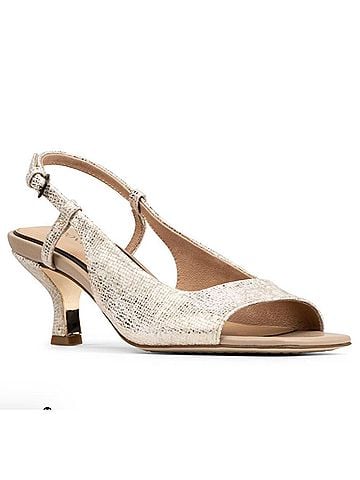 Donald J Pliner Women's Grinn Peep Toe Slingback Heels (view 2)