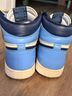 Jordan Blue White Tan Sneakers Size 9 - photo 3
