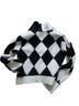 & Other Stories Argyle Black White Pullover Sweater Size XS - photo 2