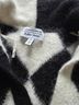 & Other Stories Argyle Black White Pullover Sweater Size XS - photo 3