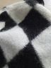 & Other Stories Argyle Black White Pullover Sweater Size XS - photo 7