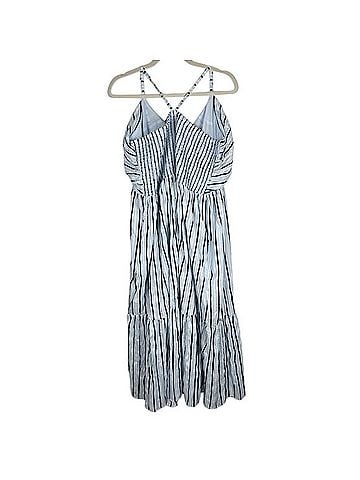 Gap Fie-Front Striped Maxi Dress Casual Dress (view 2)