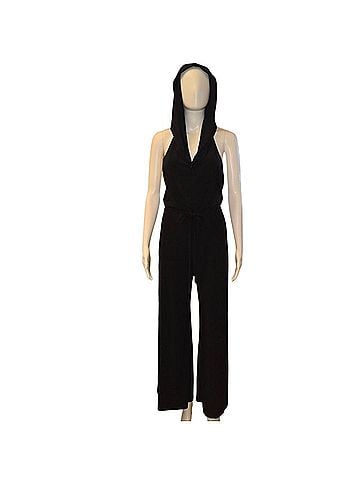 Norma Kamali for Everlast Halter Hooded Jumpsuit (view 1)
