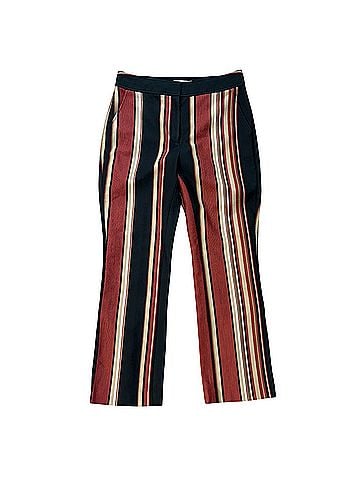 Tory Burch Stripe Button Detail Casual Pants (view 1)