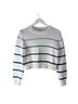 Z Supply Stripes White Black Pullover Sweater Size M - photo 1