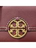 Tory Burch Burgundy Leather Shoulder Bag One size - photo 8