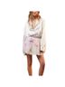 LoveShackFancy Tie-dye Pink Silver Casual Skirt Size 10 - photo 1