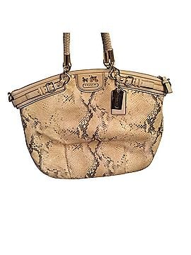 Coach Madison Lindsey Leather Satchel (view 1)