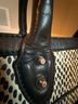 Linea Pelle Animal Print Black White Leather Tote One size - photo 7