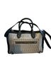 Linea Pelle Animal Print Black White Leather Tote One size - photo 1