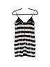L'Agence 100% Polyester Stripes Black Gold Cocktail Dress Size 0 - photo 2