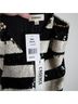 L'Agence 100% Polyester Stripes Black Gold Cocktail Dress Size 0 - photo 3