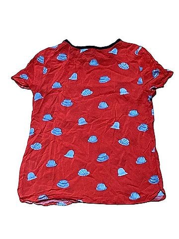 Maeve printmaker hat Short Sleeve Blouse (view 2)